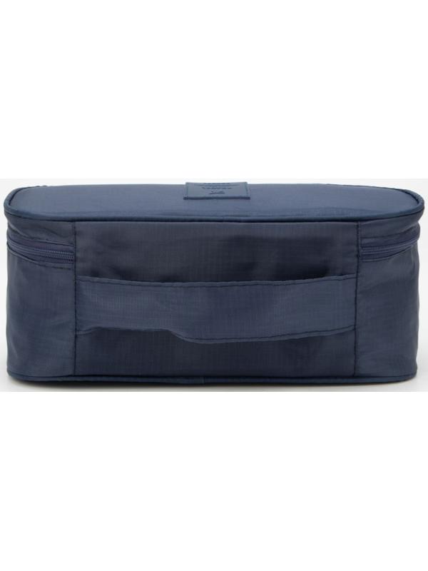 Косметичка на молнии, цвет синий
