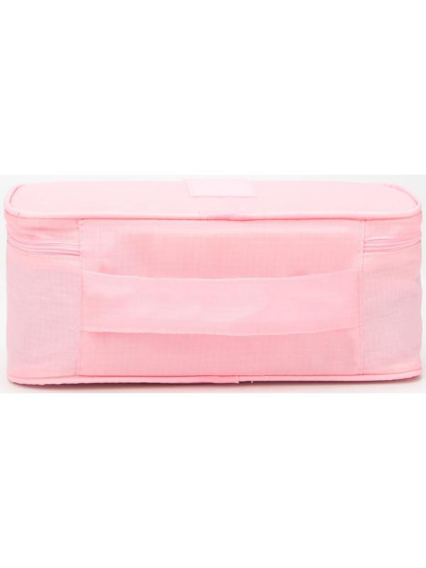 Косметичка на молнии, цвет розовый