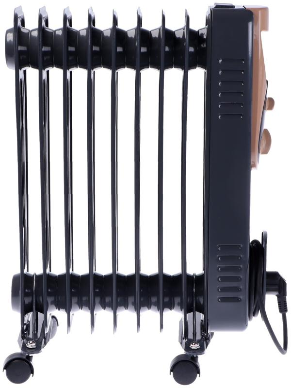 Обогреватель ENGY EN-2409 Loft, масляный, напольный, 2000 Вт, 20 м², черный