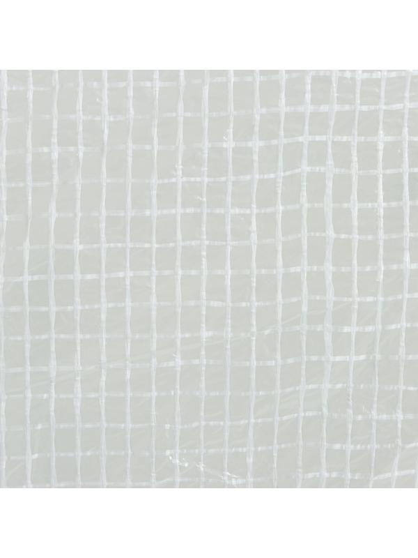 Теплица с оцинкованным каркасом, армированная плёнка, 2.5 × 2.45 × 2.1 м, с дверью и форточкой, профиль 25 × 25 мм