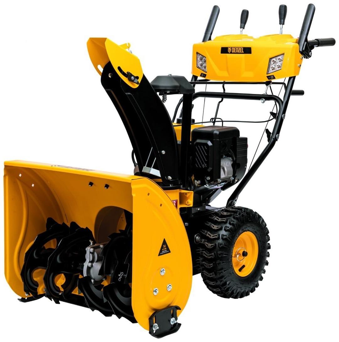 Снегоуборщик Denzel SBM 610S PRO, 4Т, 7 л.с., скорости 6/2, эл.старт, фара, обогрев ручек