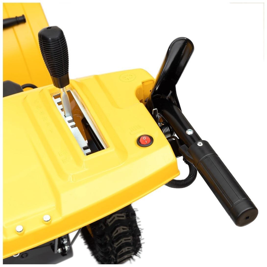 Снегоуборщик Denzel SBM 610S PRO, 4Т, 7 л.с., скорости 6/2, эл.старт, фара, обогрев ручек