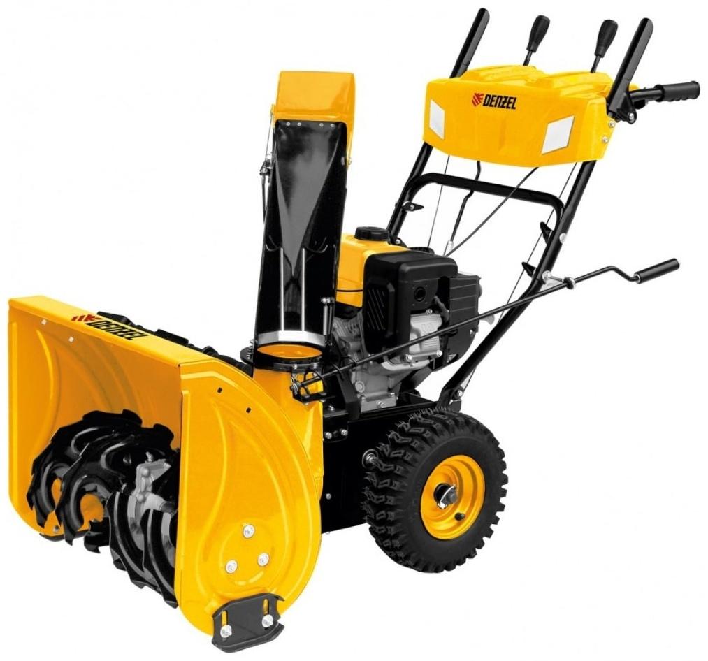 Снегоуборщик Denzel SBM 610S PRO, 4Т, 7 л.с., скорости 6/2, эл.старт, фара, обогрев ручек