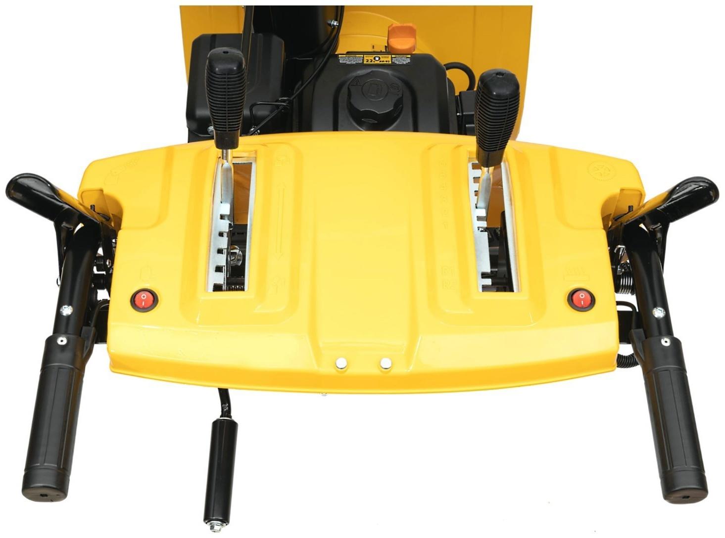 Снегоуборщик Denzel SBM 610S PRO, 4Т, 7 л.с., скорости 6/2, эл.старт, фара, обогрев ручек