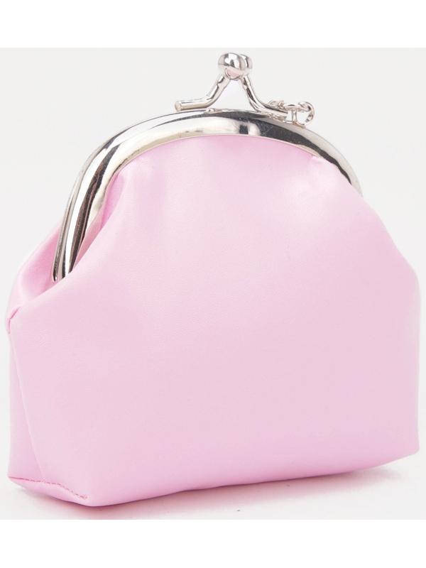 Кошелёк на фермуаре, цвет розовый