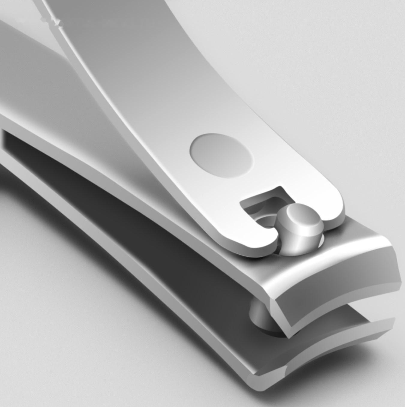 Кусачки-книпсер педикюрные, 8,3 см, цвет серебристый