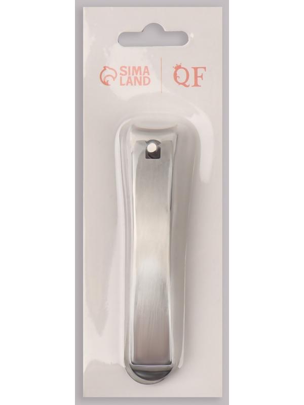 Кусачки-книпсер педикюрные, 8,3 см, цвет серебристый