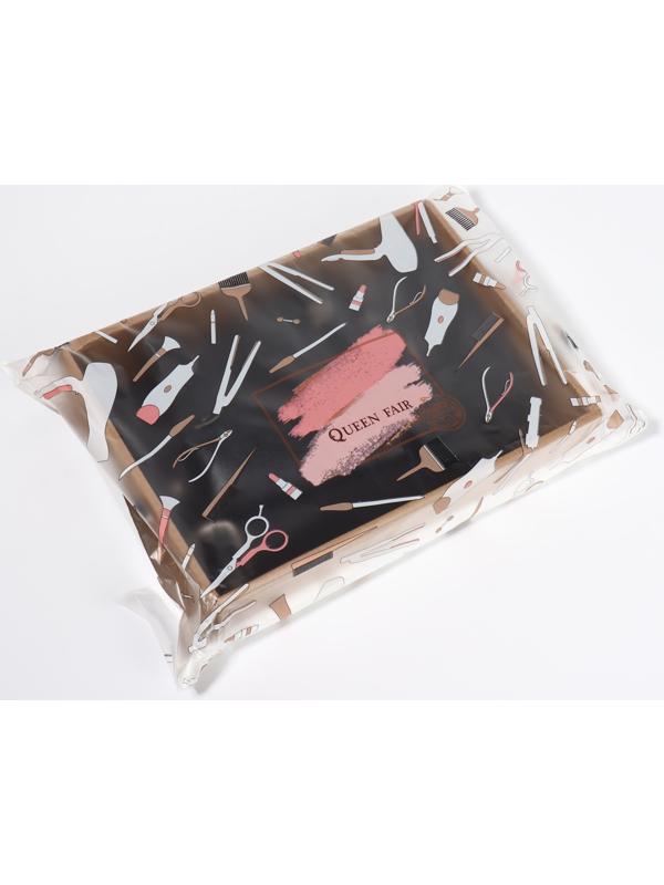 Сумка для мастера, 23 × 12 см, длина ремня 119 см, цвет чёрный