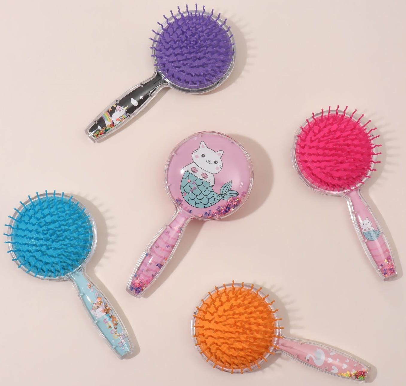 Расчёска-шейкер, 8,5 × 17,7 см, рисунок МИКС