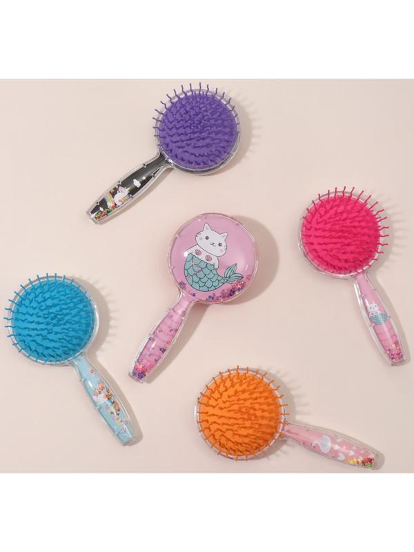 Расчёска-шейкер, 8,5 × 17,7 см, рисунок МИКС