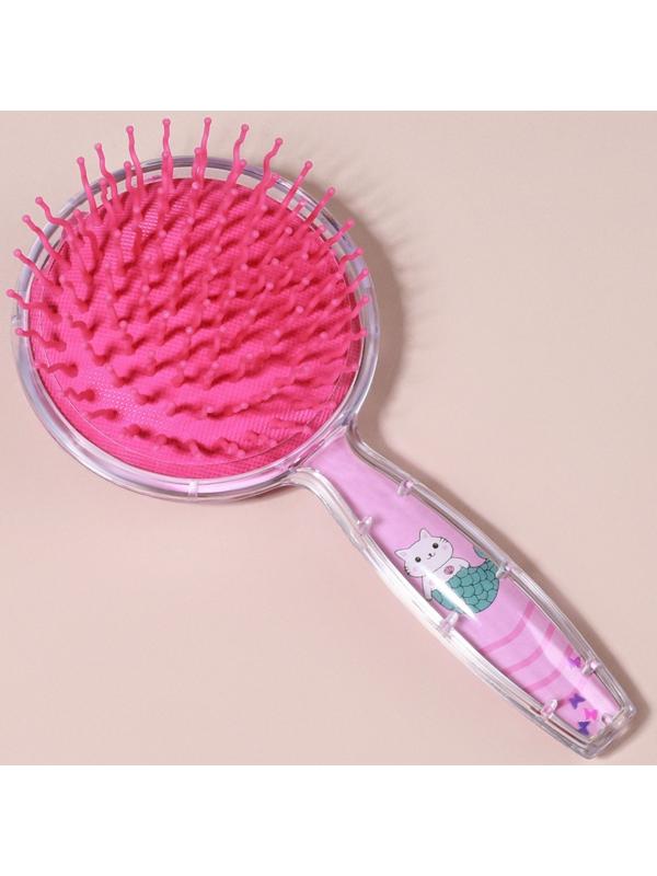 Расчёска-шейкер, 8,5 × 17,7 см, рисунок МИКС