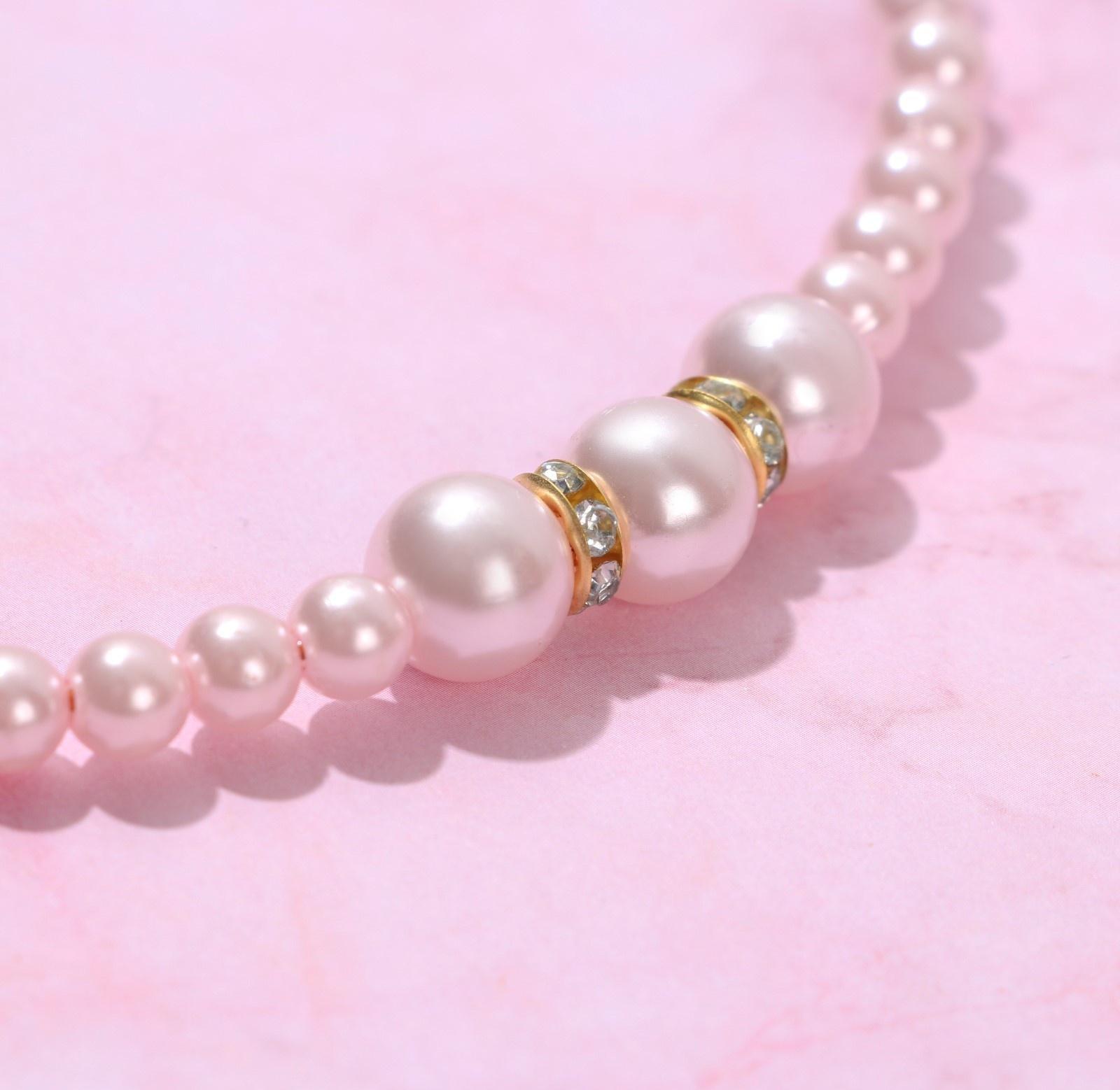 Ободок для волос жемчужный 