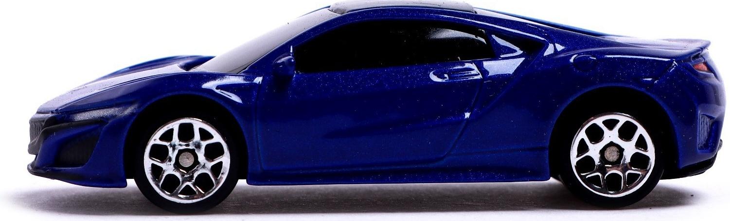 Машина металлическая HONDA NSX, 1:64, цвет синий