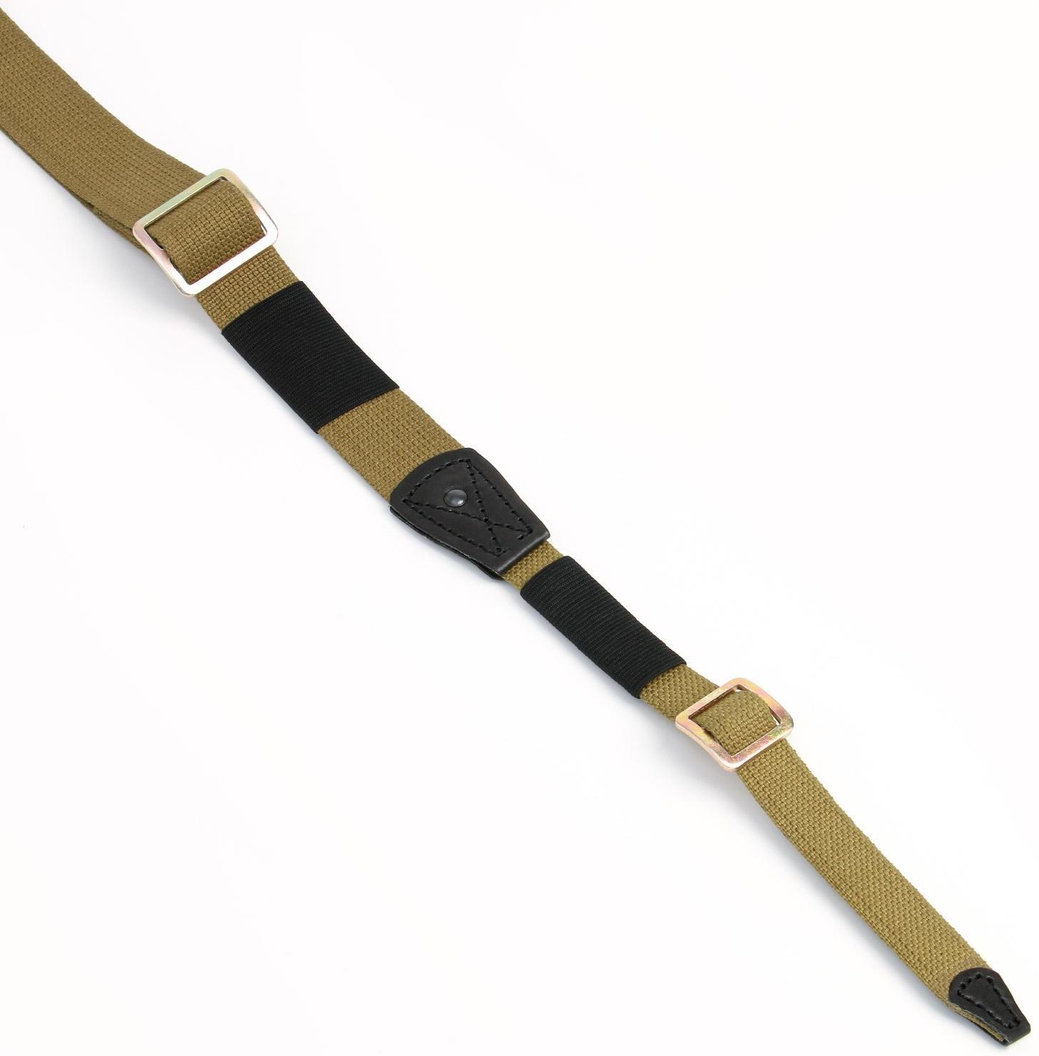 Ремень ружейный, бесшумный, 3.5 см, кожа, стропа