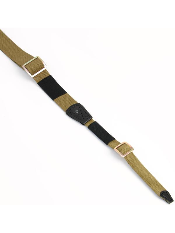 Ремень ружейный, бесшумный, 3.5 см, кожа, стропа