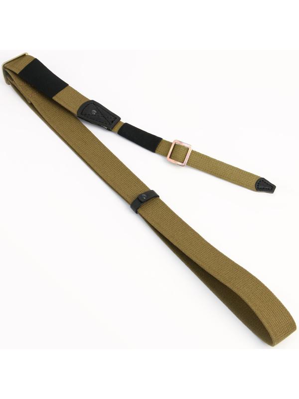 Ремень ружейный, бесшумный, 3.5 см, кожа, стропа