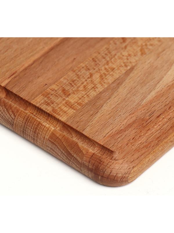 Доска разделочная и сервировочная 25х15х2 см, бук