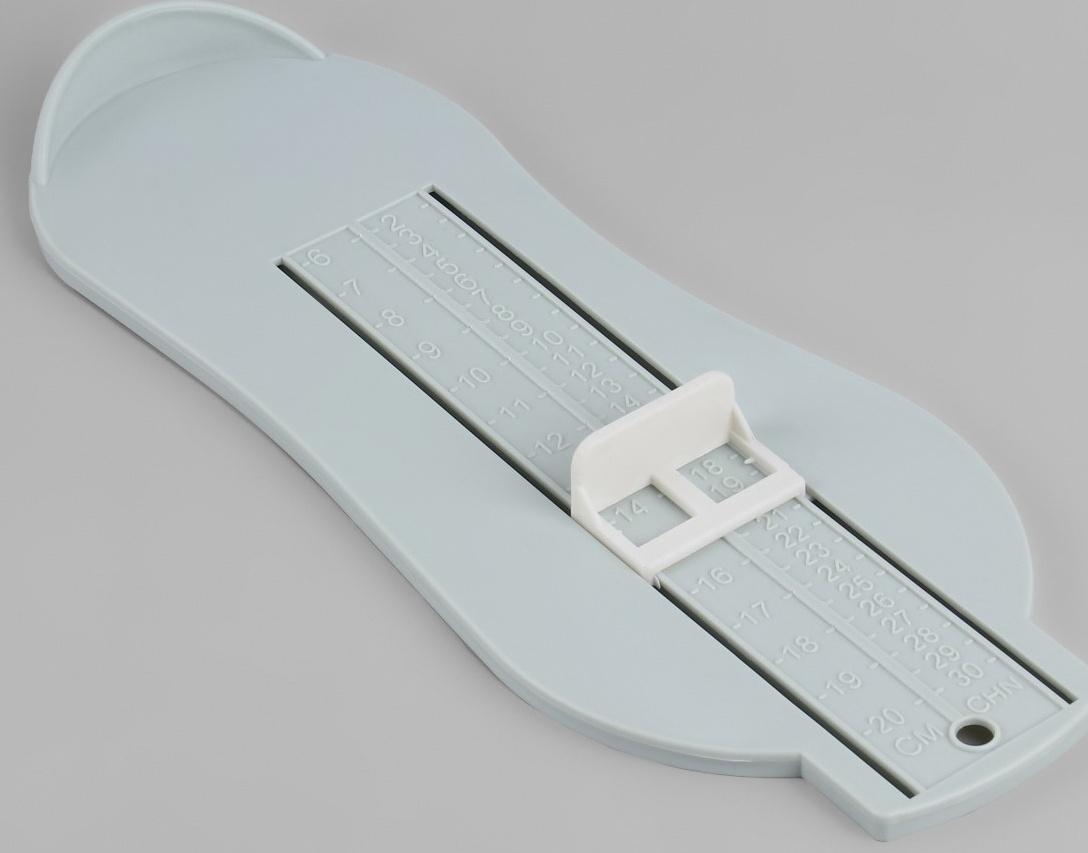 Стопомер детский, 22,7 × 9 см, цвет МИКС