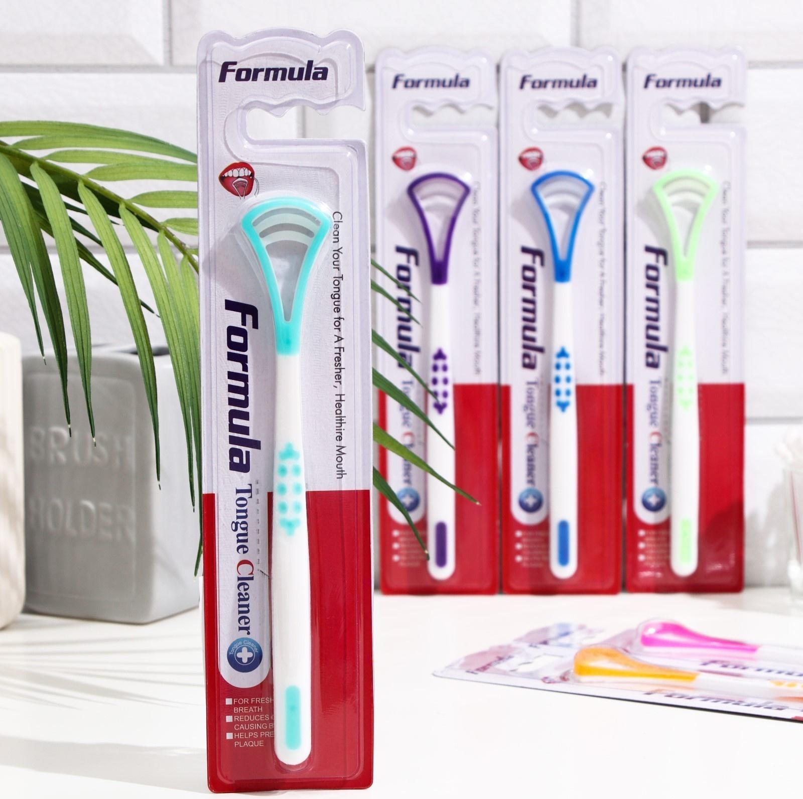 Скребок для чистки языка, микс