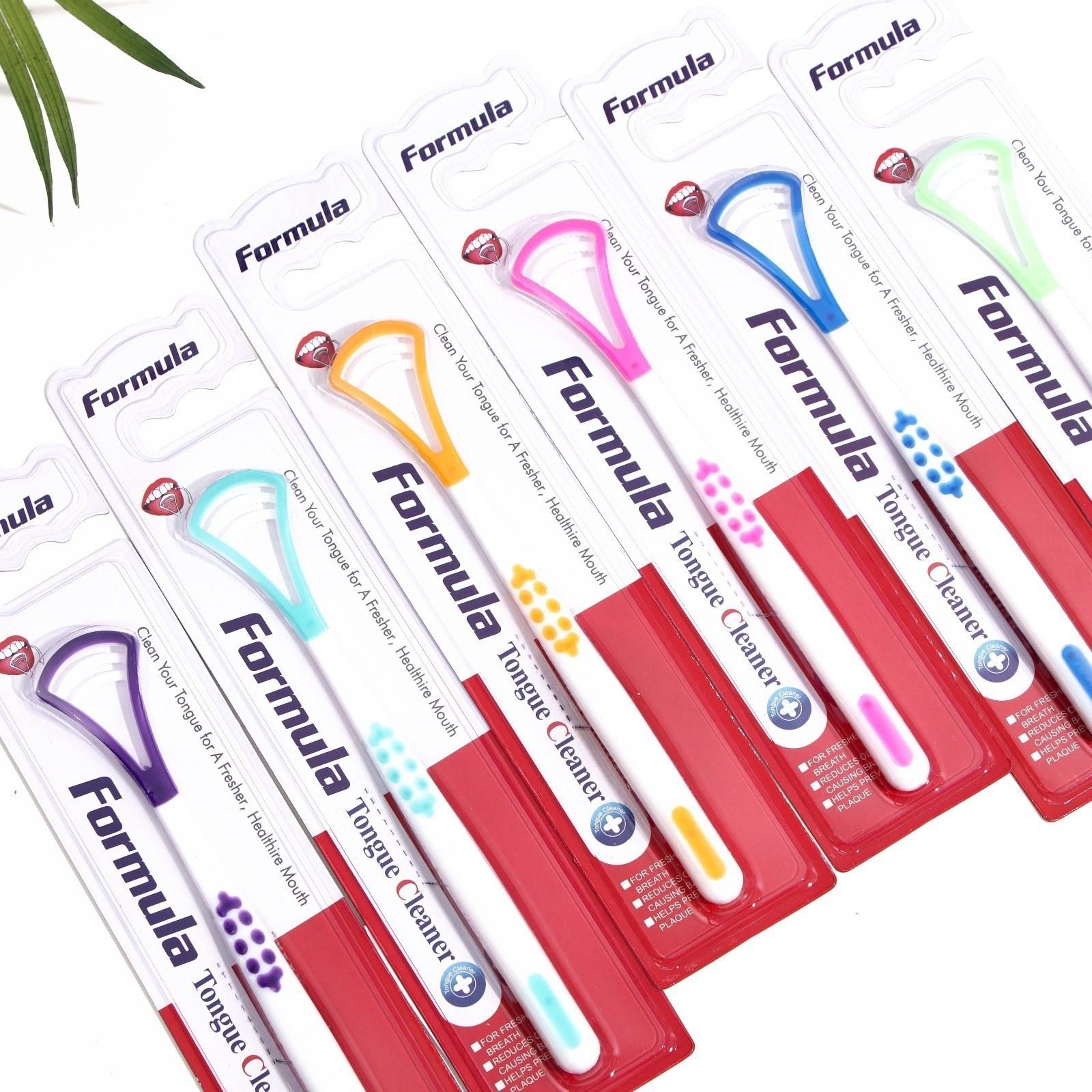 Скребок для чистки языка, микс