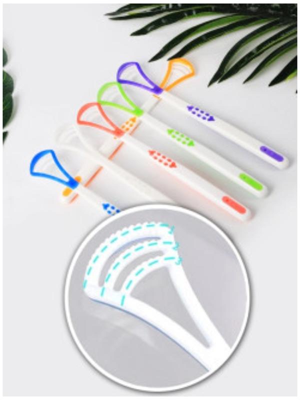 Скребок для чистки языка, микс