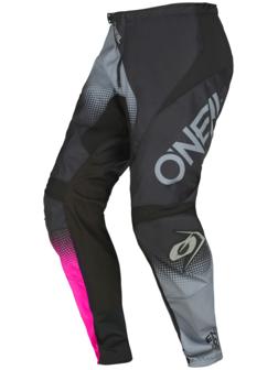 Штаны для мотокросса O'NEAL Element Racewear V.22, женские, размер 44, чёрные, серые
