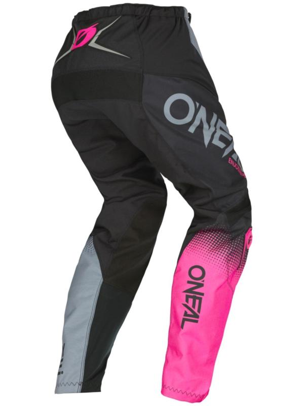 Штаны для мотокросса O'NEAL Element Racewear V.22, женские, размер 44, чёрные, серые
