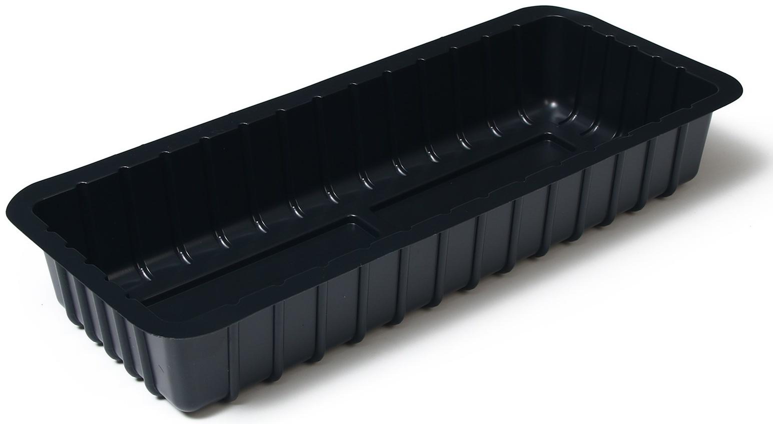 Мини-парник для рассады, 40 × 16 × 13 см, 2 вставки, 8 ячеек, зелёный, Greengo