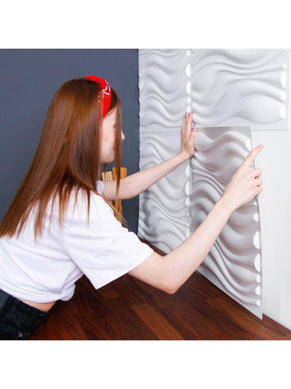 Панель ПВХ отделочная 50*50 см 