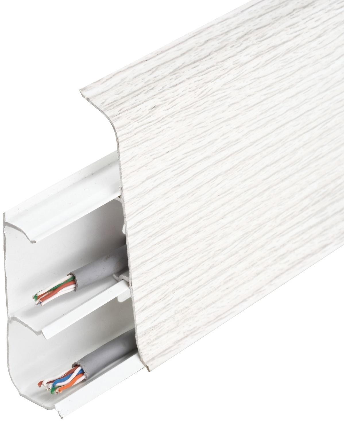 Плинтус напольный 70мм 2,2м 