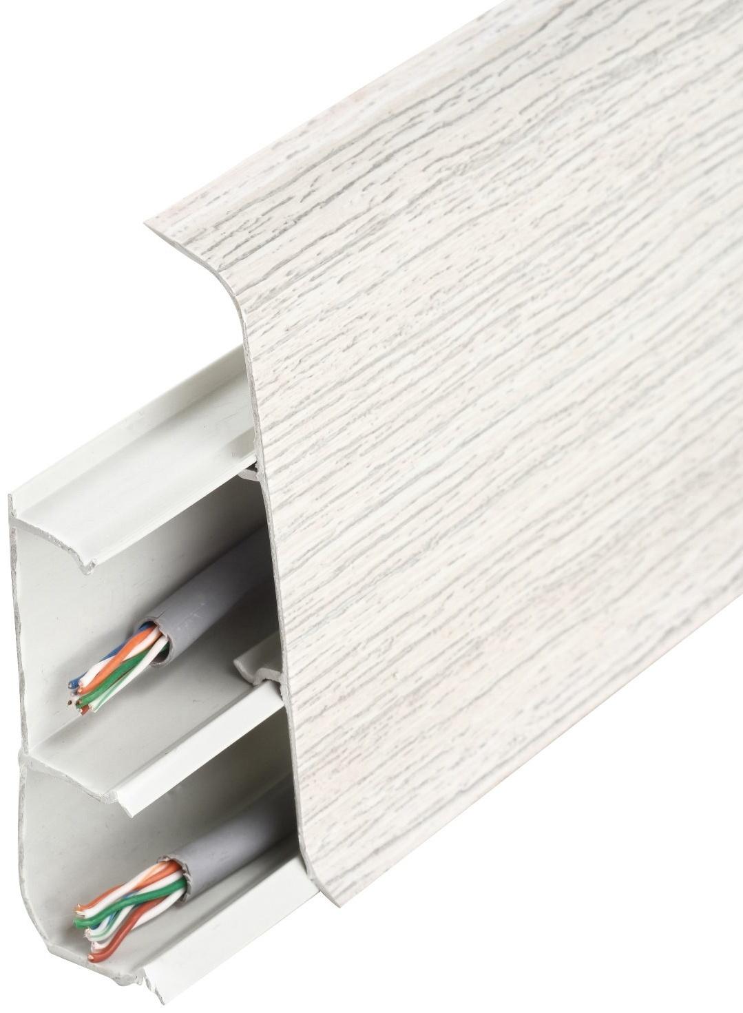 Плинтус напольный 70мм 2,2м 