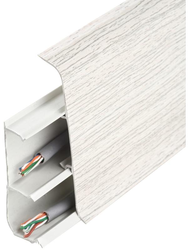 Плинтус напольный 70мм 2,2м 