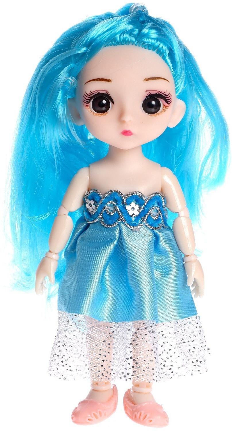 Кукла модная шарнирная «Эмма» в платье, МИКС