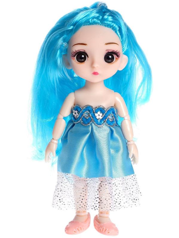 Кукла модная шарнирная «Эмма» в платье, МИКС