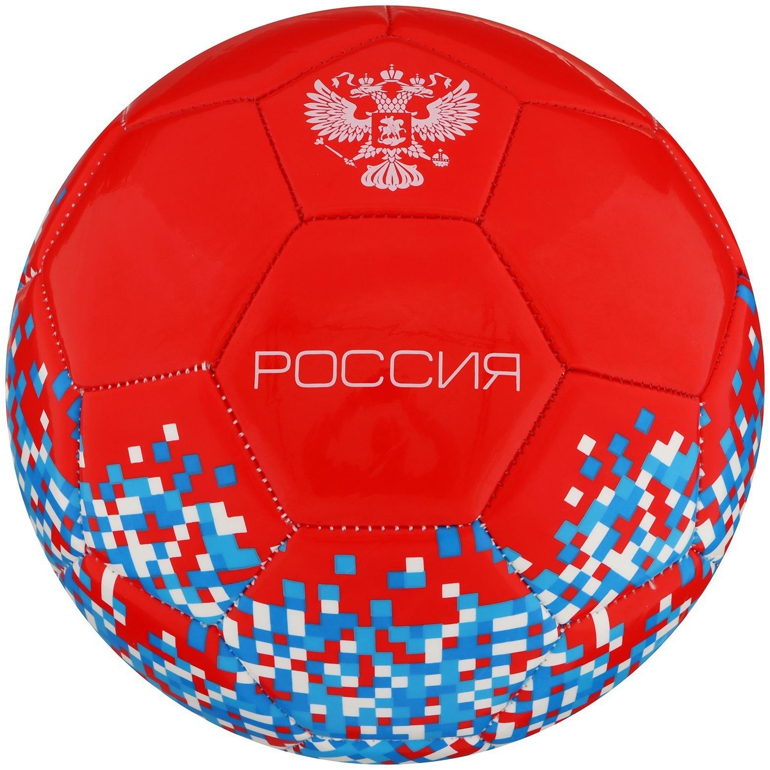 Мяч футбольный MINSA «РОССИЯ», PU, машинная сшивка, 32 панели, р. 5
