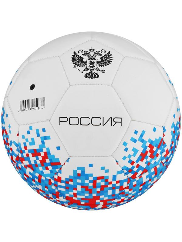 Мяч футбольный MINSA «РОССИЯ», PU, машинная сшивка, 32 панели, р. 5