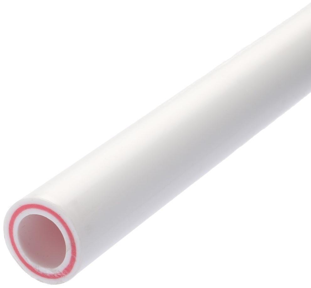 Труба полипропиленовая ZEIN, армированная стекловолокном, d=40 x 6.7 мм, SDR 6, PN25, 4 м