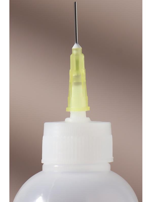 Бутылочка для нанесения краски, со шкалой деления, 50 мл, 7 насадок, цвет разноцветный/прозрачный