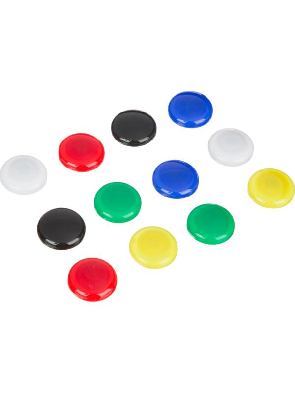 Магнитный держатель Attache для досок 30 мм, 12 шт/уп ассорти