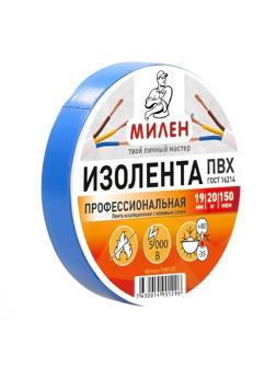 Изолента ПВХ TIM915T 19 х 20 синяя МИЛЕН/60/6