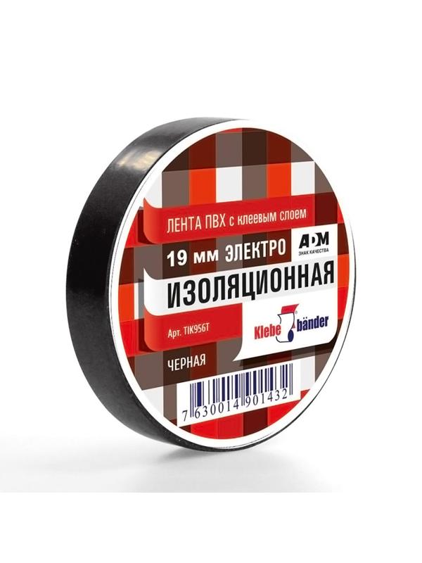 Изолента ПВХ TIK506T 15 х 20 черная Klebebander/200/8