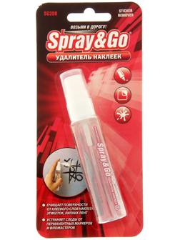 Удалитель наклеек Spray&Go SG208 спрей 30мл