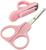 Маникюрный набор: ножницы и щипчики, цвета МИКС