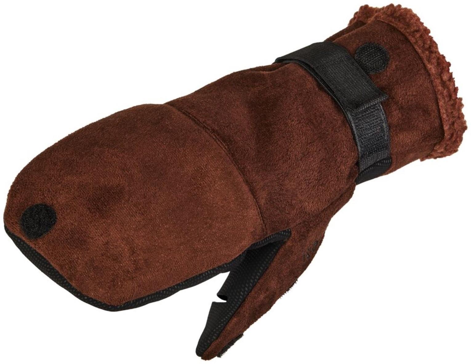 Перчатки-варежки ветрозащитные NORFIN, отстёгивающиеся, размер L