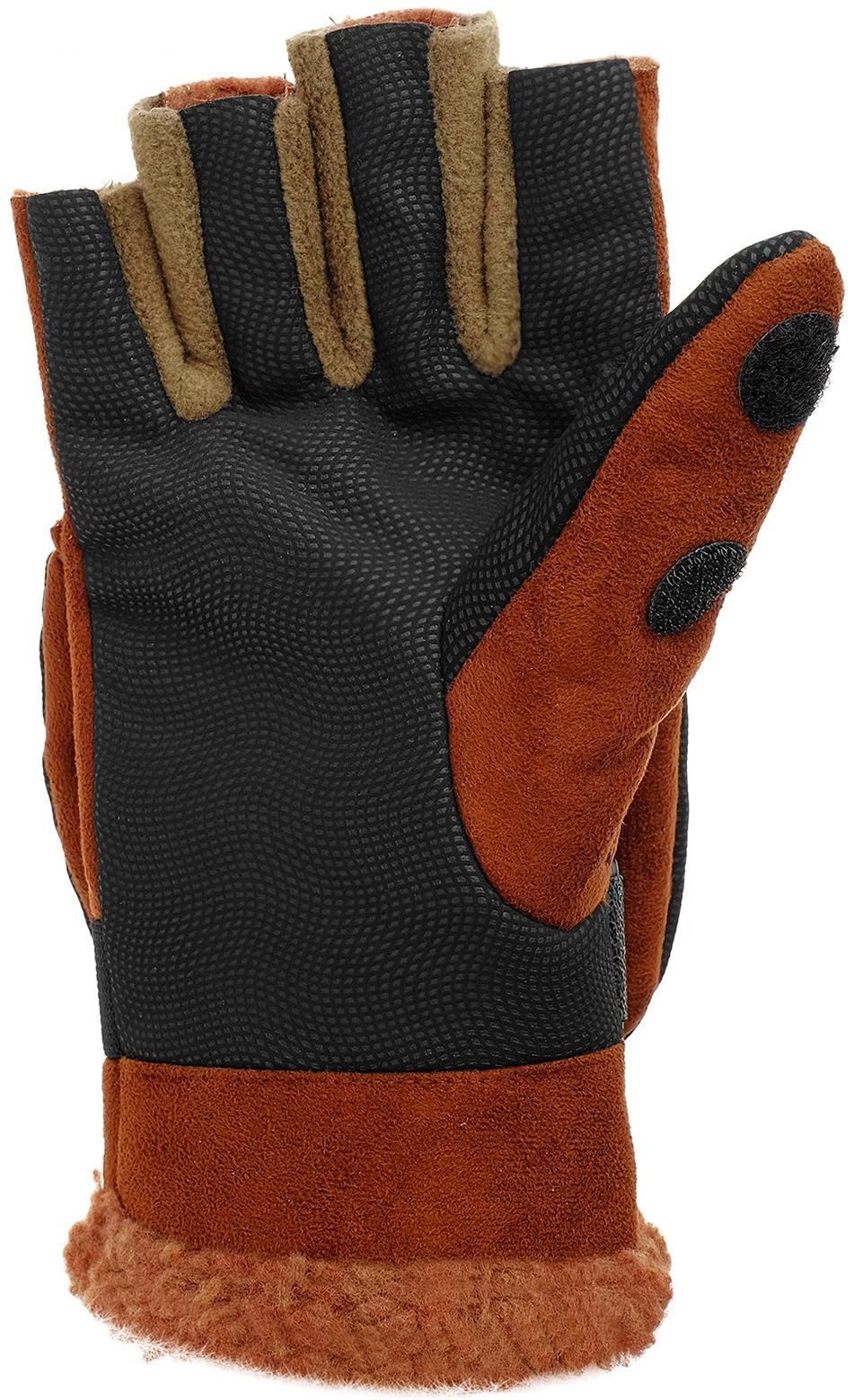 Перчатки-варежки ветрозащитные NORFIN, отстёгивающиеся, размер L