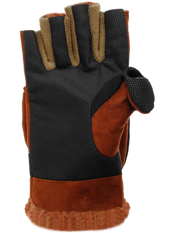 Перчатки-варежки ветрозащитные NORFIN, отстёгивающиеся, размер L