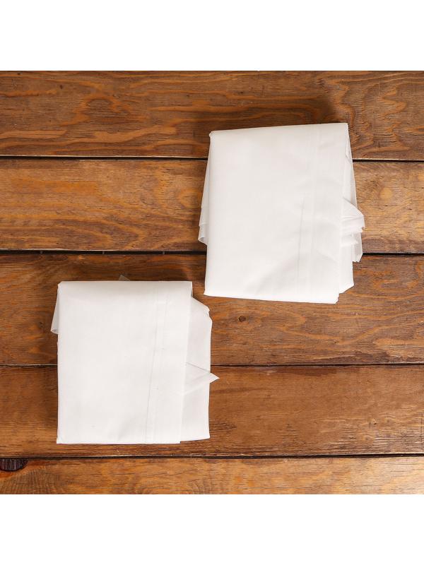 Чехол для растений, конус на шнурках, 80 × 75 см, спанбонд с УФ-стабилизатором, 60 г/м², набор 5 шт., белый