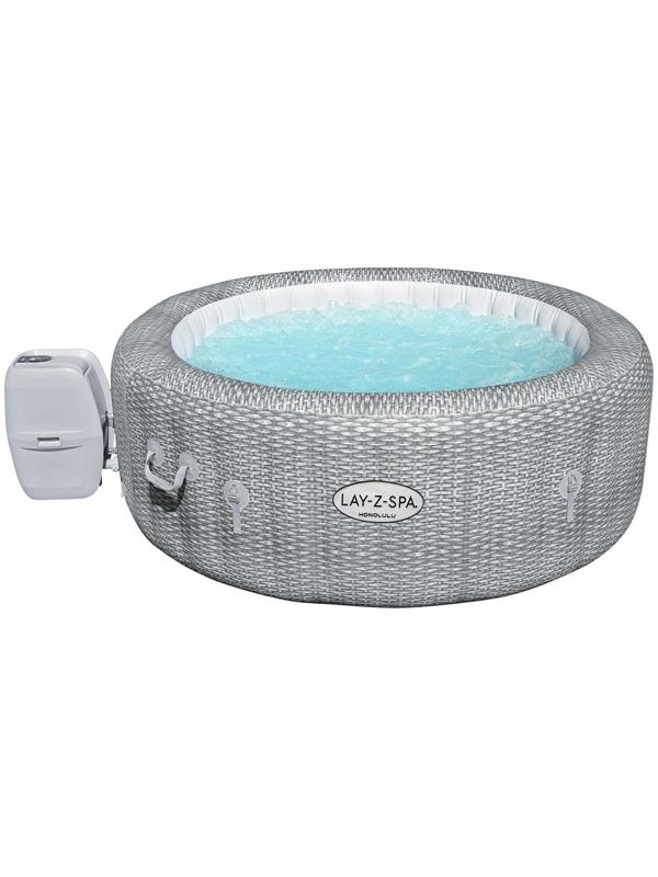 SPA бассейн Honolulu, 196 х 71 см, фильтр-насос, тент, дозатор для химии, аэромассаж, 60019 Bestway
