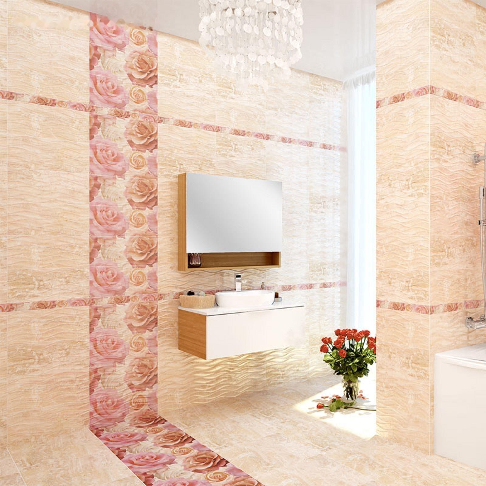 Бордюр керамический Wave WA1J451DT, многоцветный, 50х440 мм