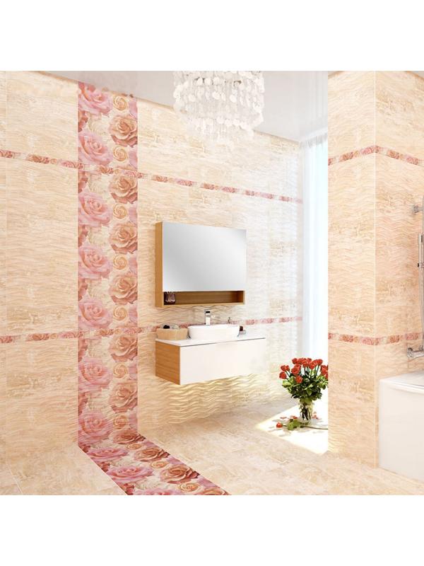 Бордюр керамический Wave WA1J451DT, многоцветный, 50х440 мм